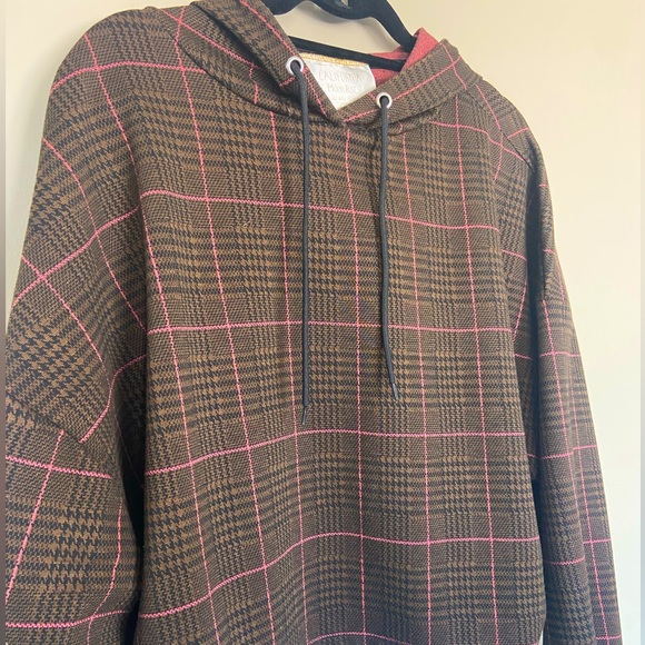 California Moonshine Plaid Hoodie - Picture 3 of 3